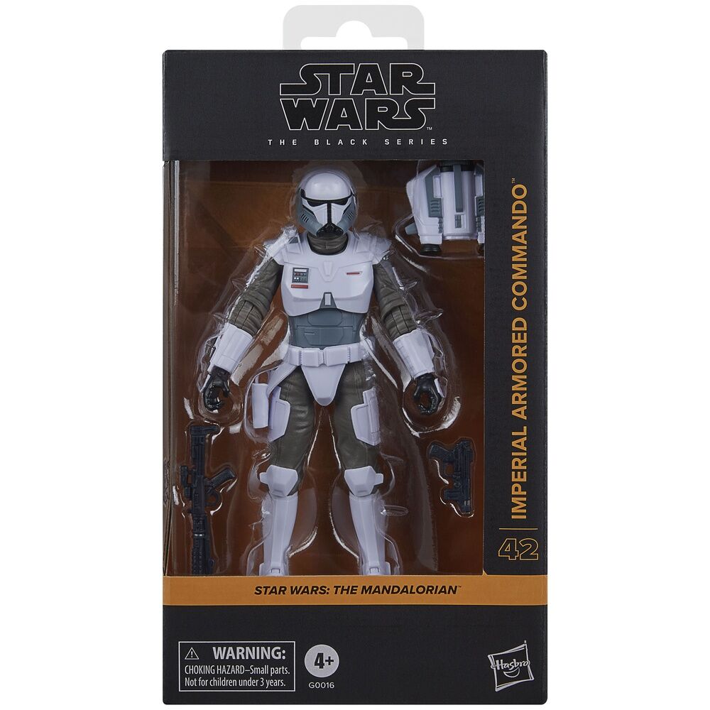 Star Wars Mandalorian Black Series Figura Imperial Armored Commando Frikytopia