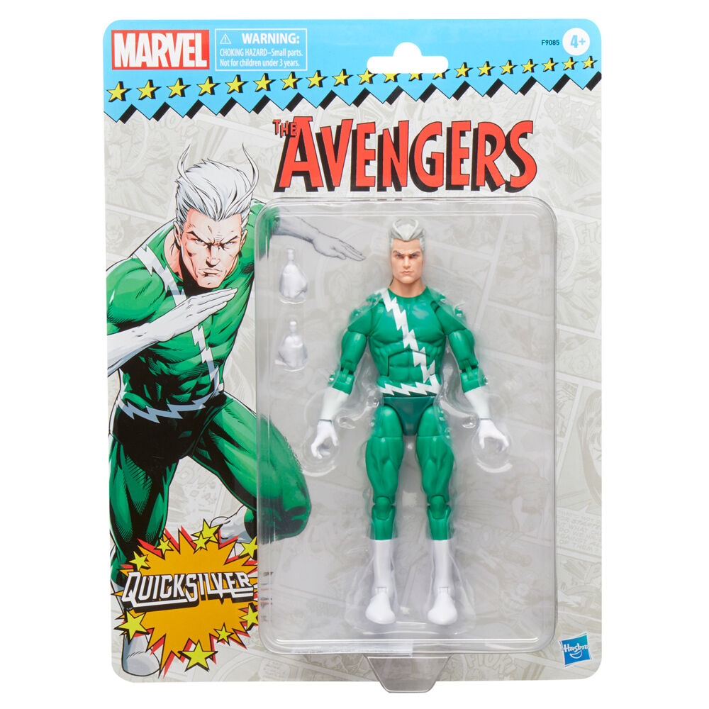 Figura Quicksilver Vengadores Avengers Marvel 15cm hasbro Frikytopia
