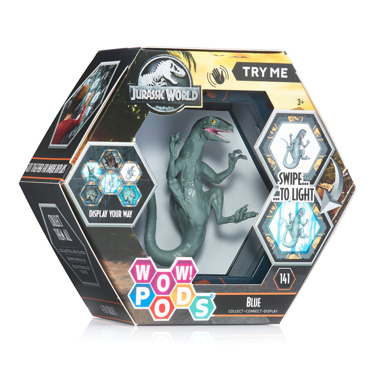Figura wow pod jurassic world dominion blue