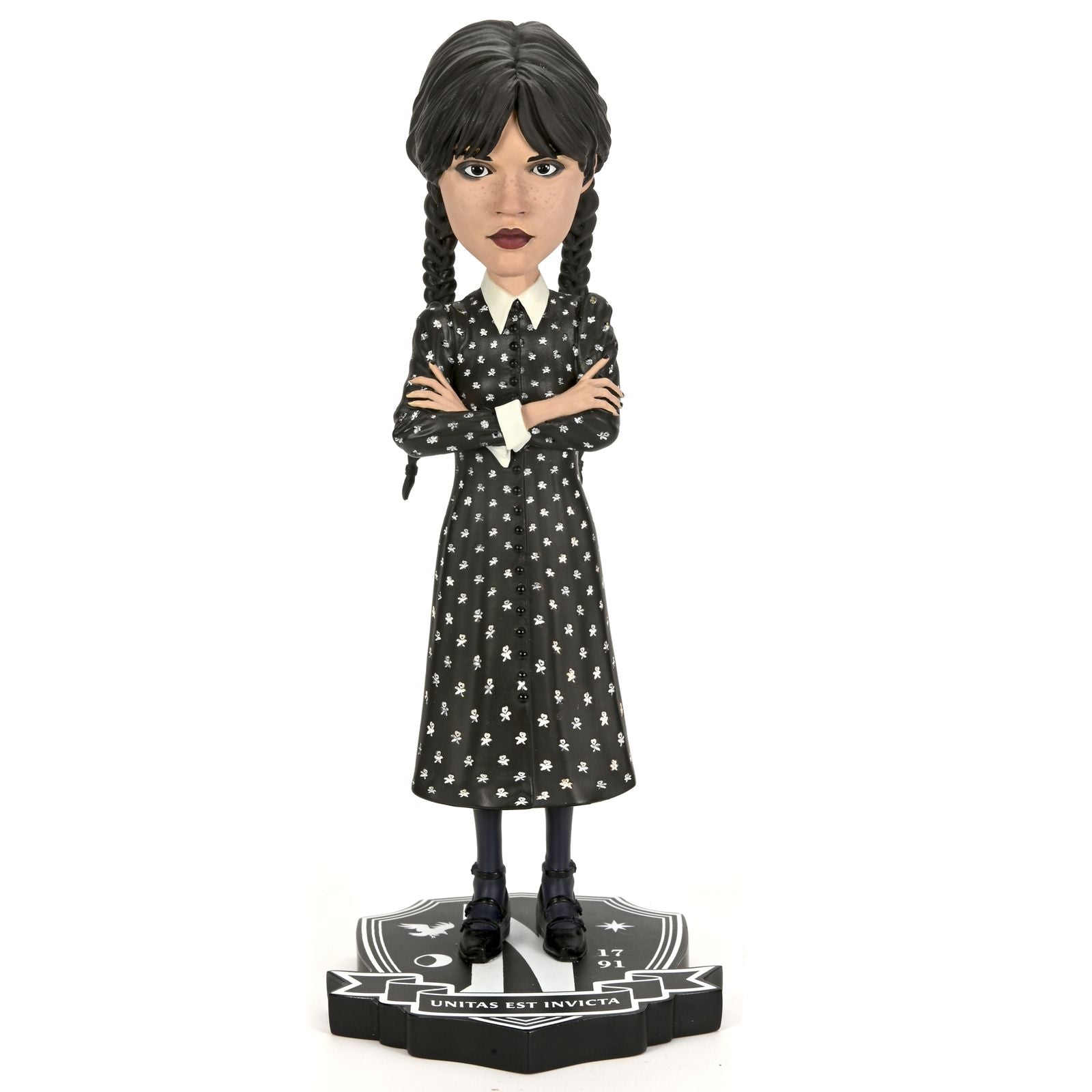 Wednesday Cabezon Head Knocker Wednesday Addams 21cm Frikytopia