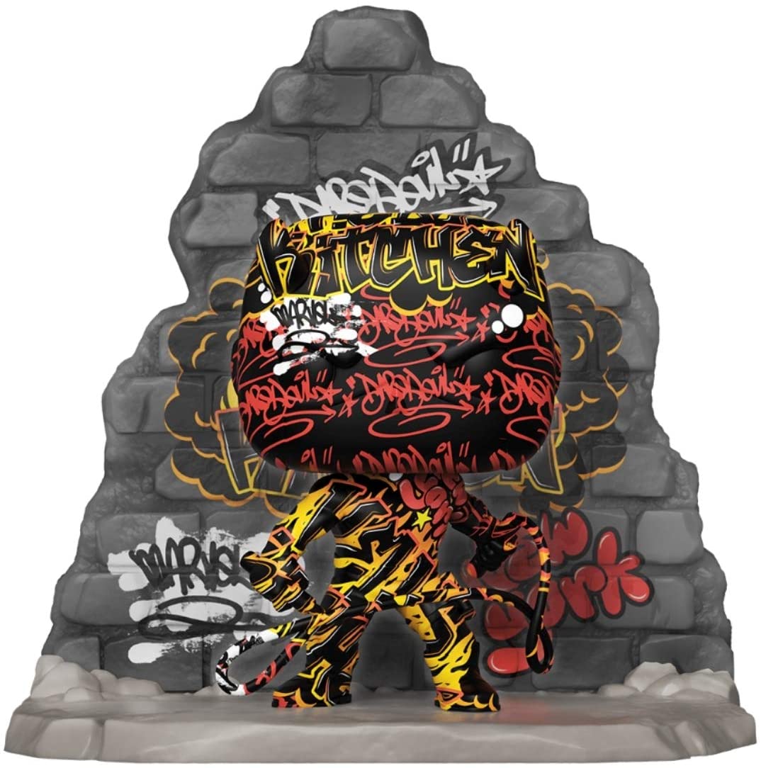 Funko pop deluxe marvel daredevil efecto graffiti deco exclusivo Frikytopia