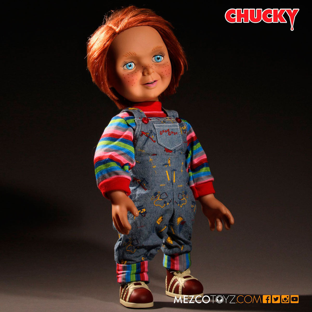 Figura articulada parlante muneco diabolico chucky 38cm Frikytopia