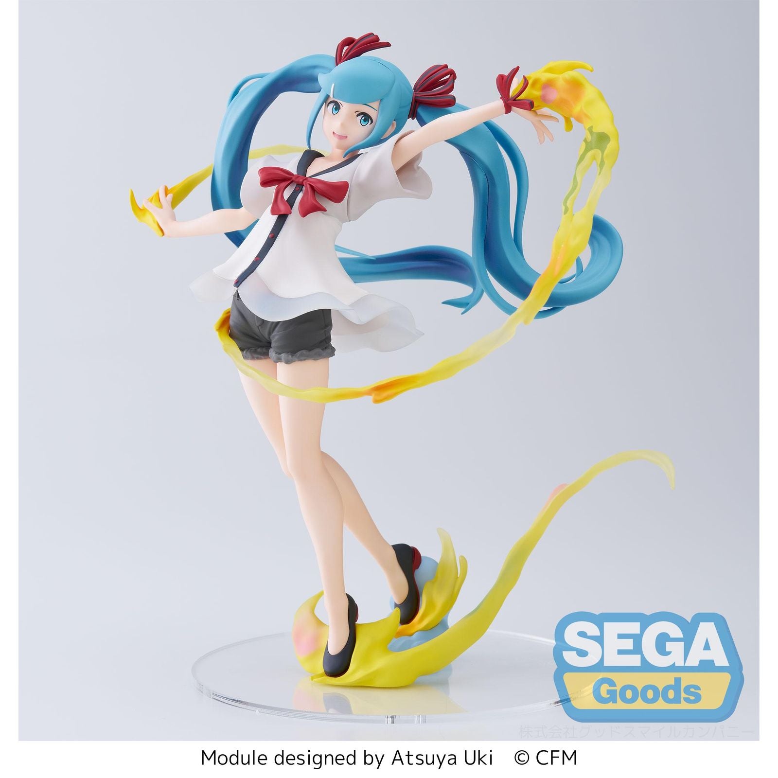 Hatsune miku mega 39s shiny t.r ver fig 22cm project diva