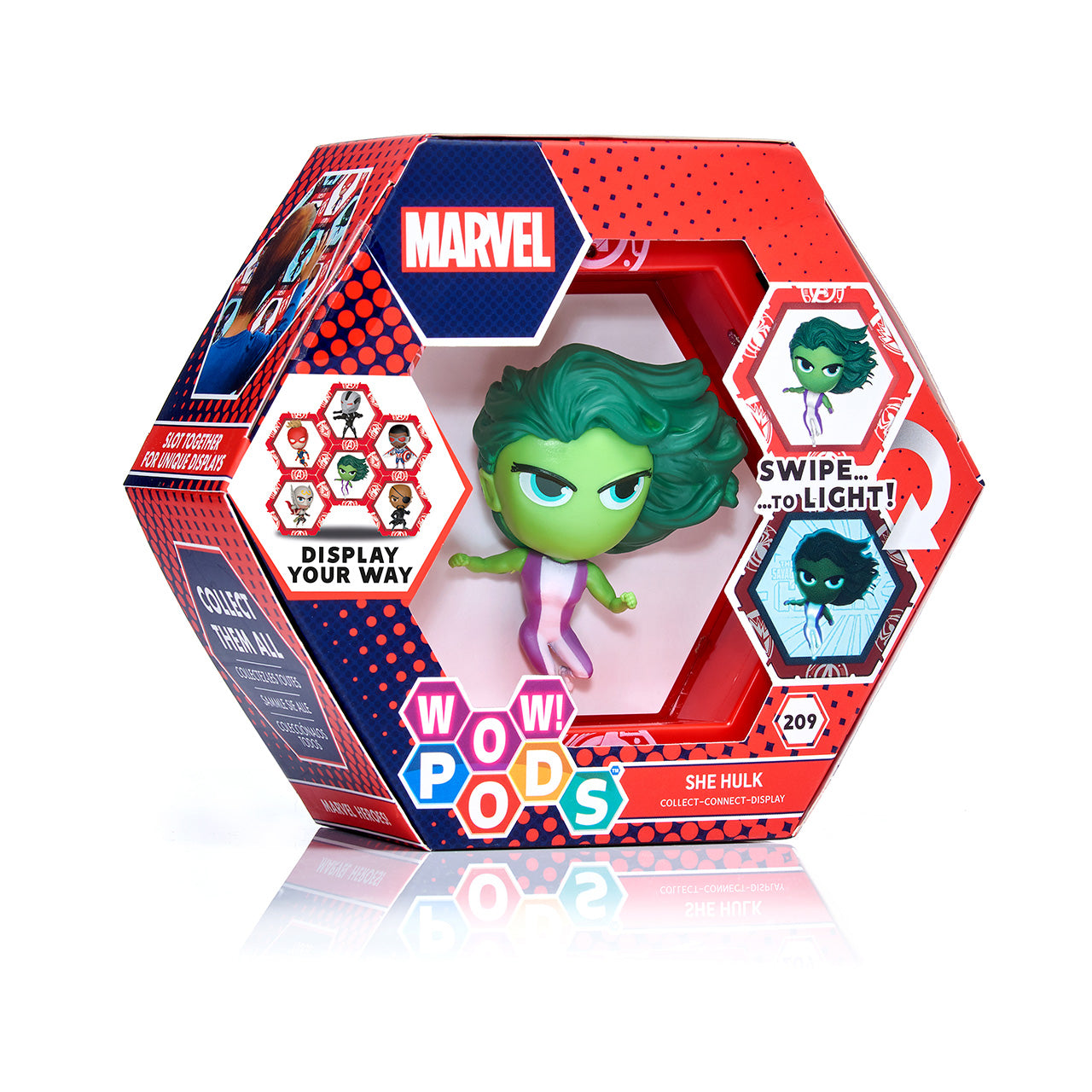Figura wow pod marvel she hulk Frikytopia