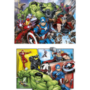 Puzzle Vengadores Avengers Marvel 2x60pzs