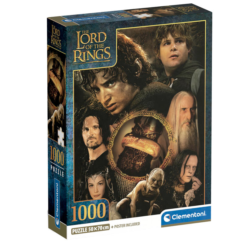 Puzzle El Señor de los Anillos 1000pzs Frikytopia