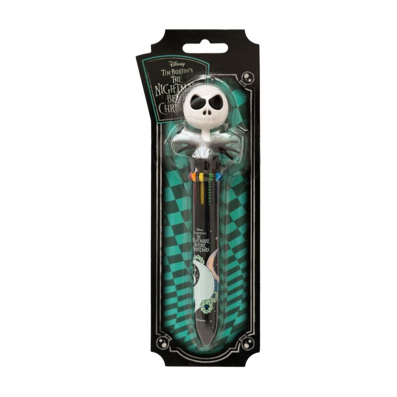 Boligrafo 3D 10 colores Jack Skellington Pesadilla Antes de Navidad Disney Frikytopia
