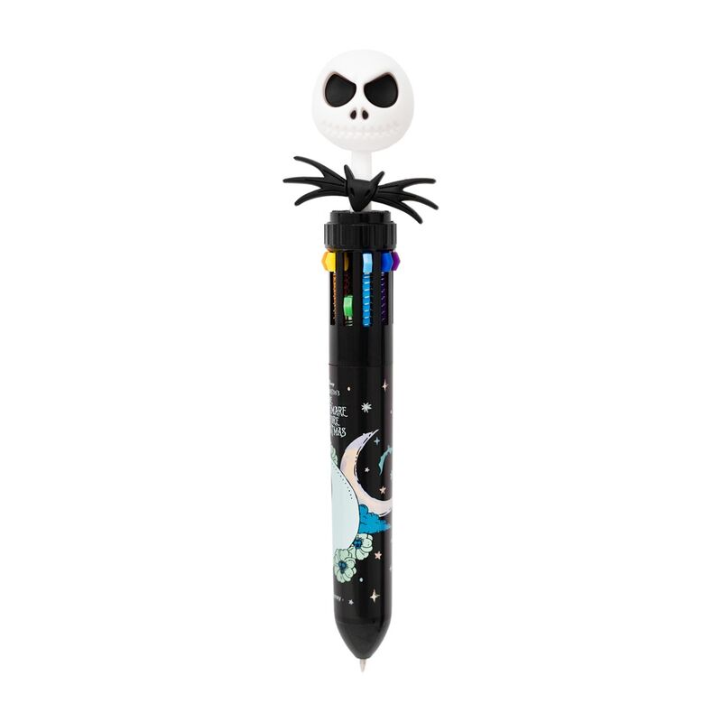 Boligrafo 3D 10 Colores Jack Skellington Pesadilla Antes de Navidad Disney