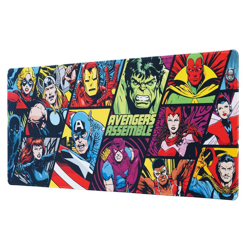 Alfombrilla gaming Los Vengadores Avengers Marvel Frikytopia