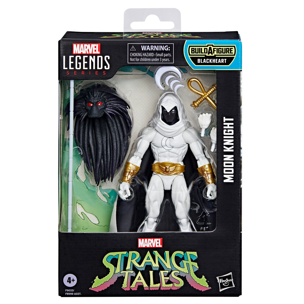 Figura hasbro marvel legends series strange tales moon knight