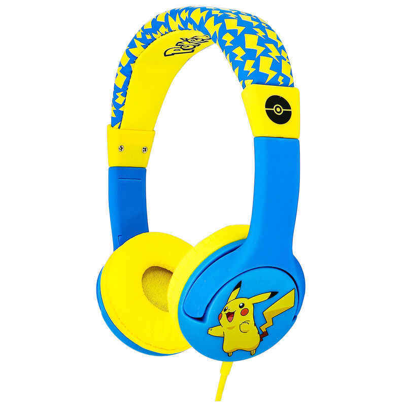 Auriculares infantiles Pikachu Pokemon Frikytopia