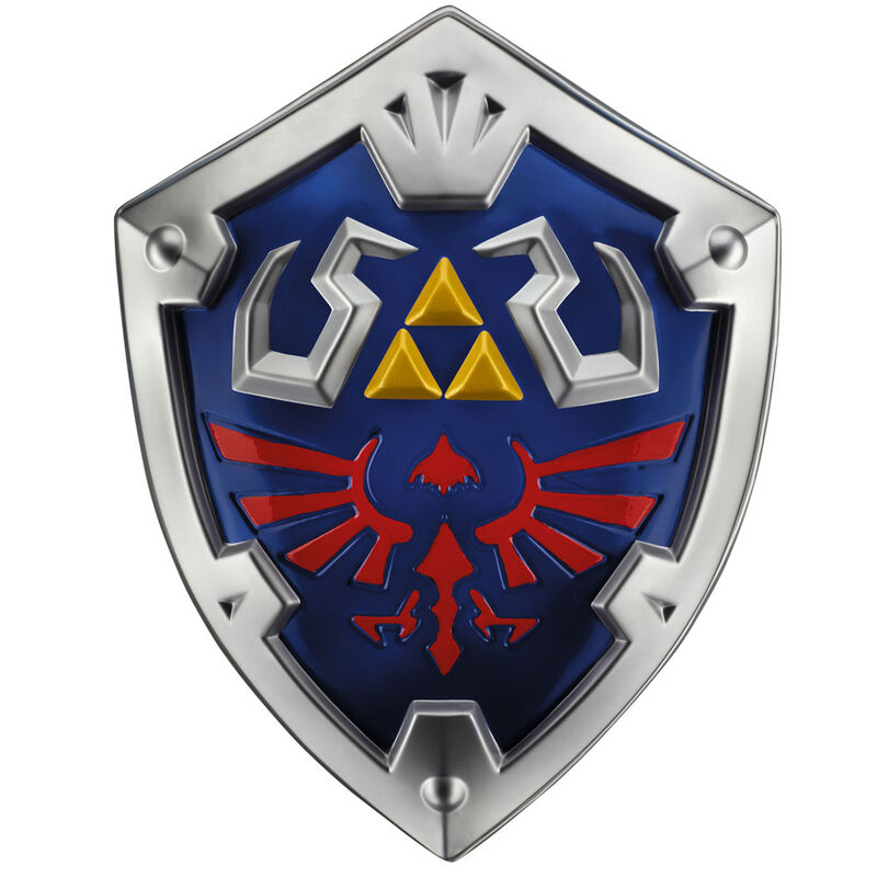 Legend of Zelda Skyward Sword Replica Plastico Link Hylian Shield 48cm Frikytopia