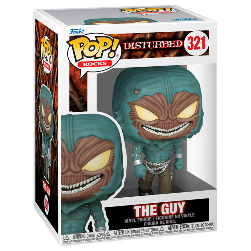 Disturbed POP! Rocks Vinyl Figura The Guy 9 cm