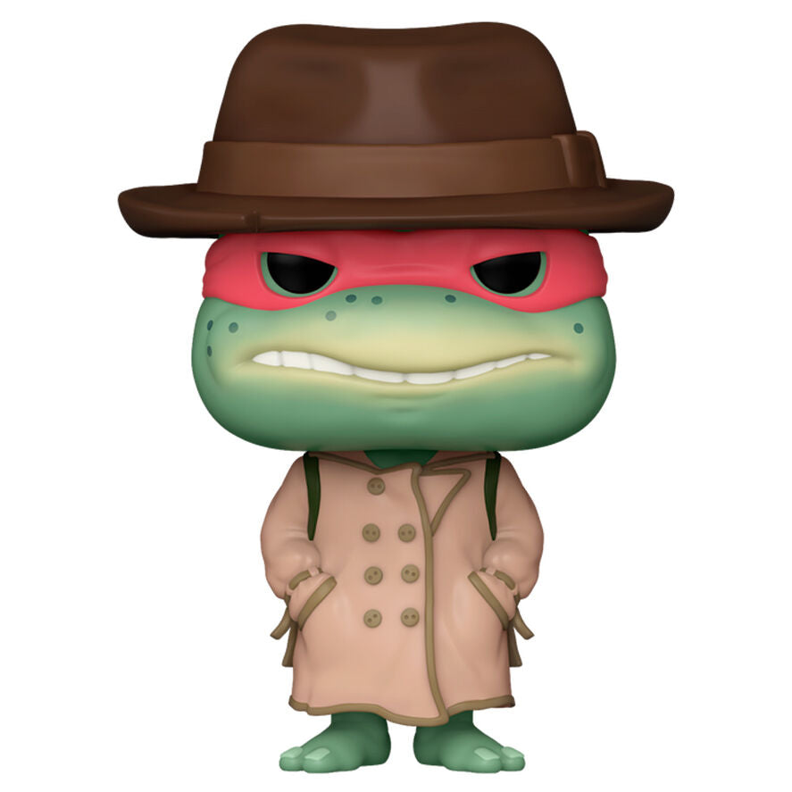 Tortugas Ninja POP! Movies Vinyl Figura Raphael w/Coat 9 cm