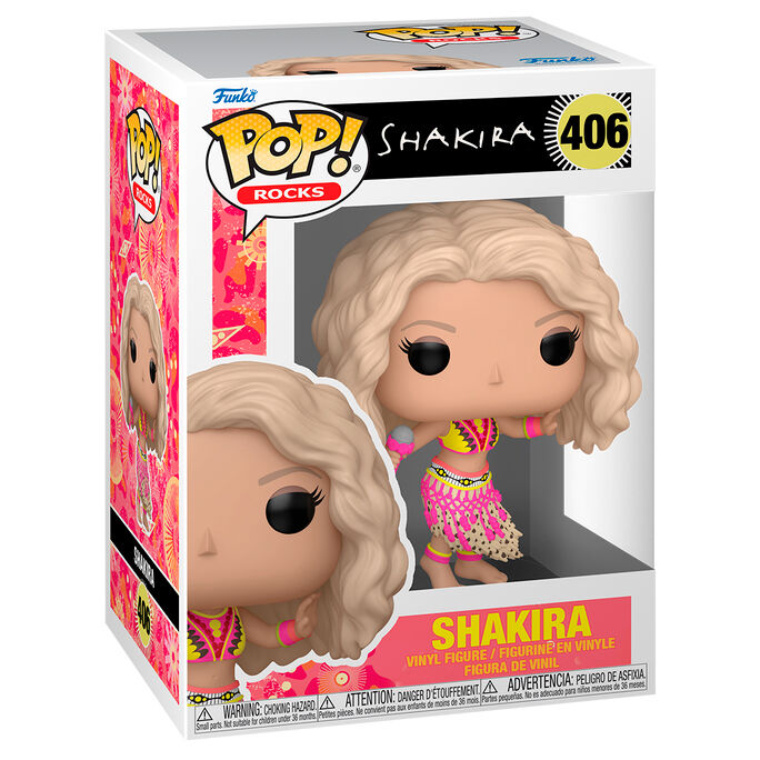 Shakira POP! Rocks Vinyl Figura Waka Waka 9 cm