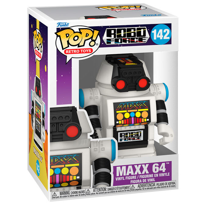 Roboforce POP! Retro Toys Vinyl Figura Maxx 64 9 cm Frikytopia