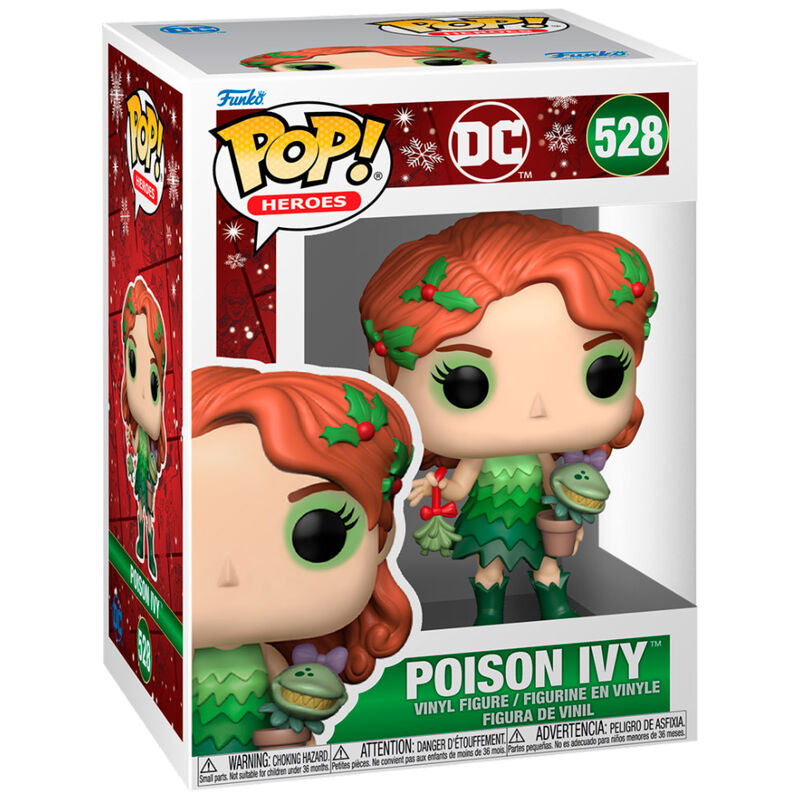 DC Comics Figura POP! Heroes Vinyl Holiday 24 Poison Ivy 9 cm Frikytopia