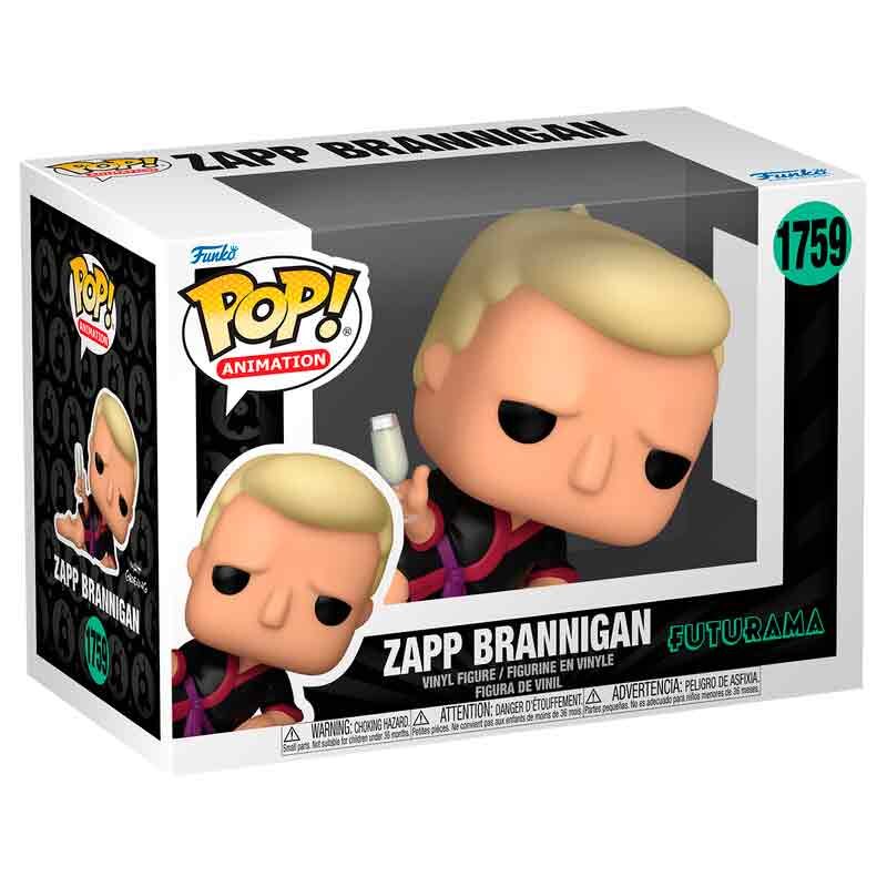 Futurama Pop! Animation Vinyl Figura Zapp Brannigan 9 cm