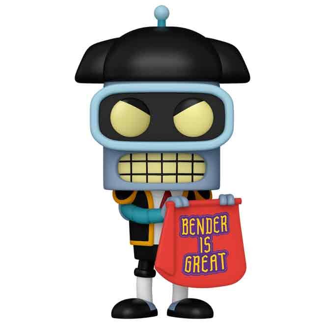 Futurama Pop! Animation Vinyl Figura Bender (Matador) 9 cm Frikytopia