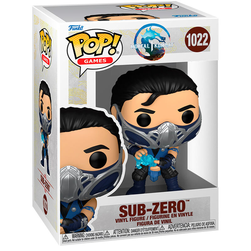 Mortal Kombat POP! Games Vinyl Figura Sub Zero 9 cm Frikytopia
