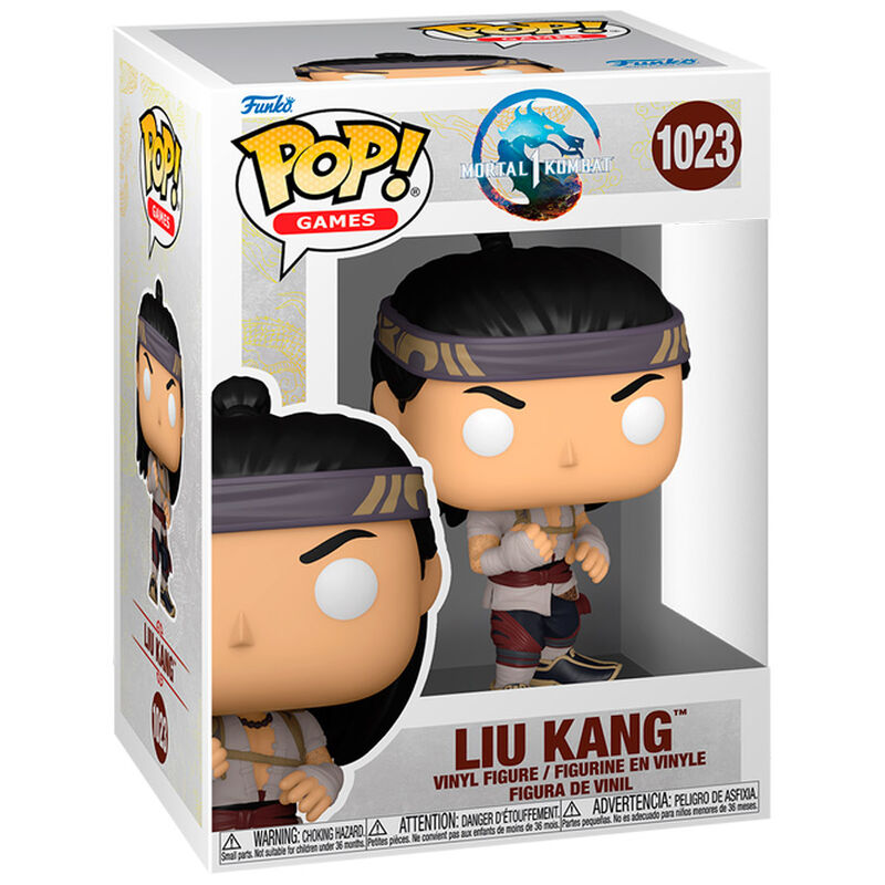 Mortal Kombat POP! Games Vinyl Figura Liu Kang (God of Fire) 9 cm