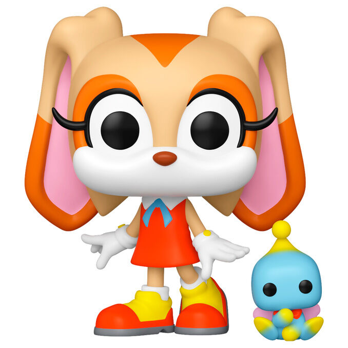 Sonic The Hedgehog Figura POP and Buddy! Vinyl Cream w/Cheese 9 cm