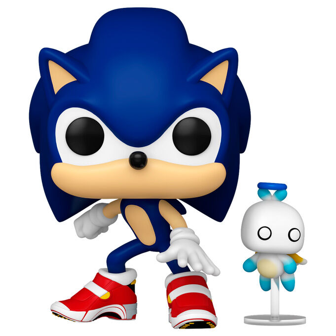 Figura POP Sonic The Hedgehog Sonic with Chao Frikytopia