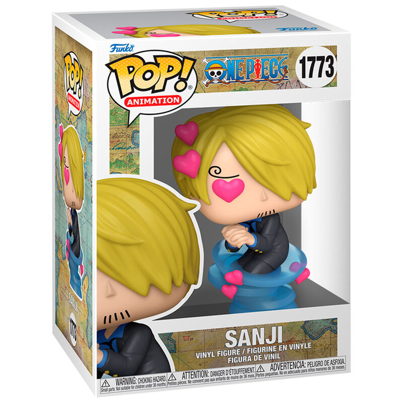 One Piece POP! Animation Vinyl Figuren Sanji (Refresh) 9 cm Frikytopia