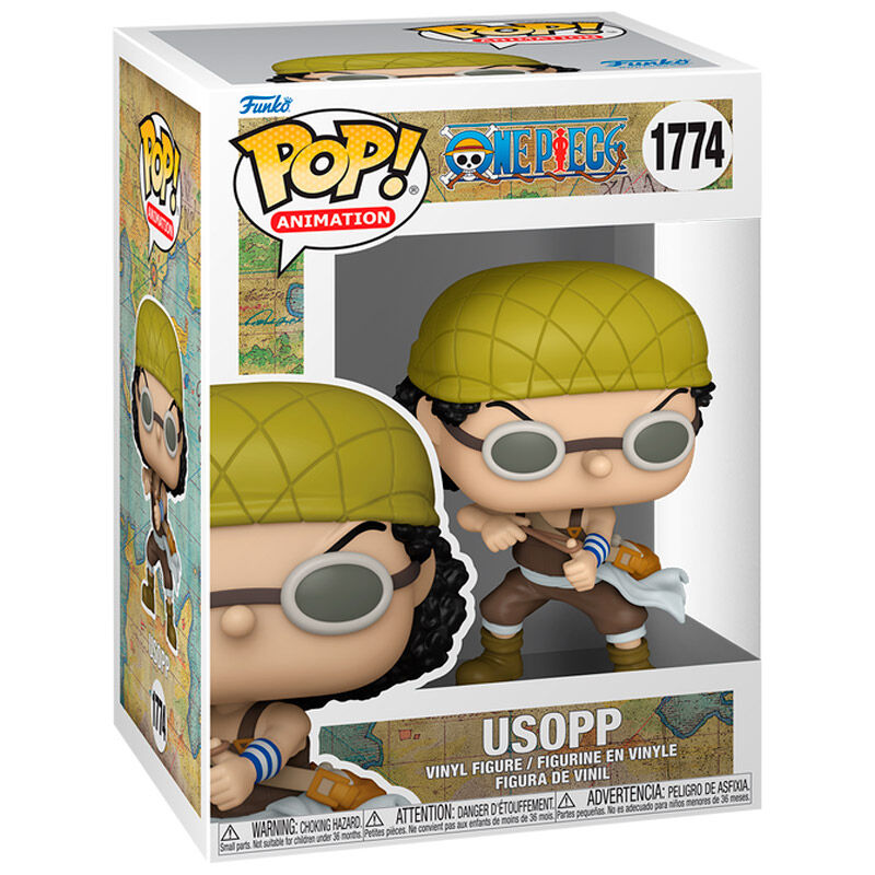 One Piece POP! Animation Vinyl Figuren Usopp (Refresh) 9 cm Frikytopia