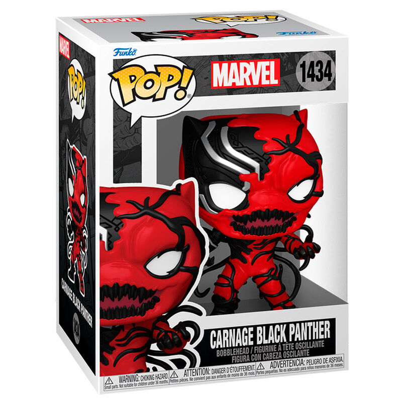Figura POP Marvel Carnage Black Panther Frikytopia
