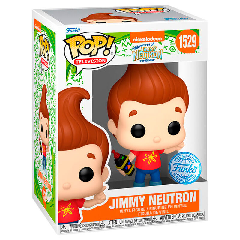Nick Rewind POP! TV Vinyl Figura Jimmy Neutron 9 cm
