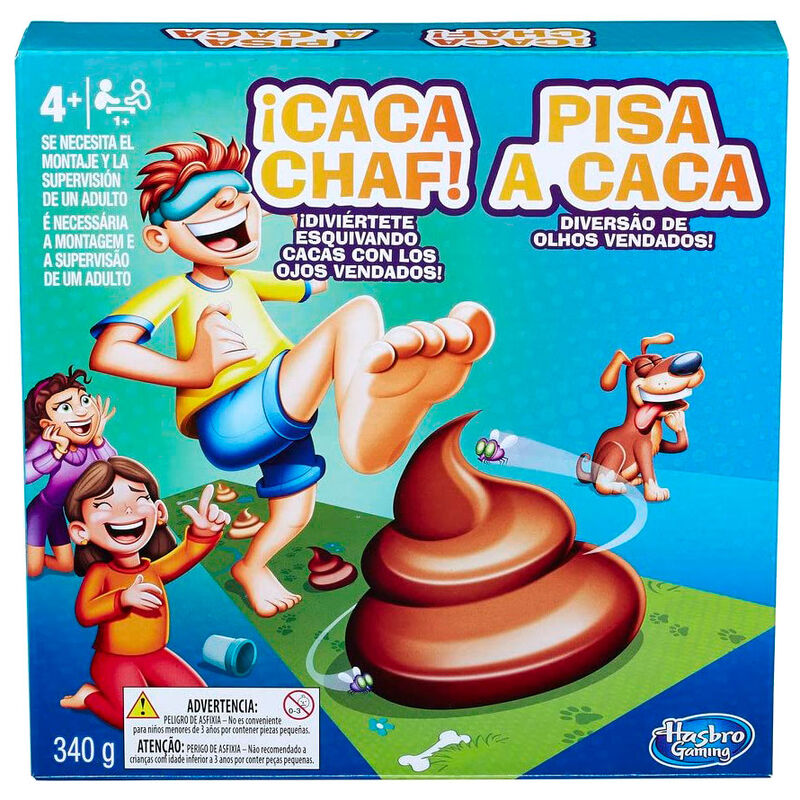 Juego hasbro caca chaf pisa la caca