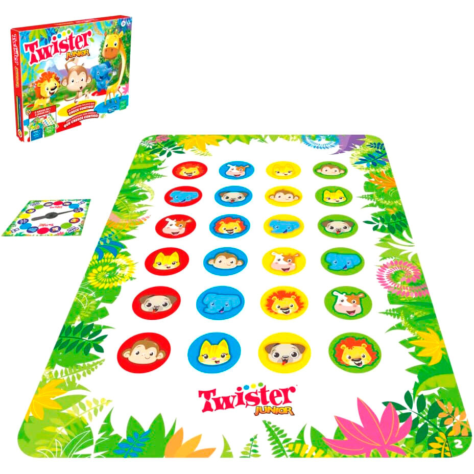 Juego hasbro twister junior version multilingue