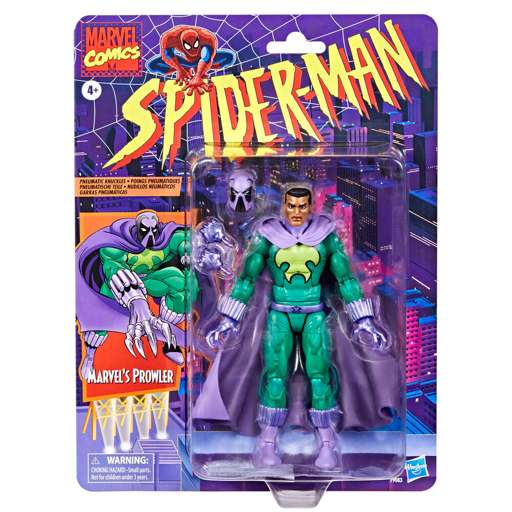 Figura hasbro marvel comics spider-man marvels prowler Frikytopia