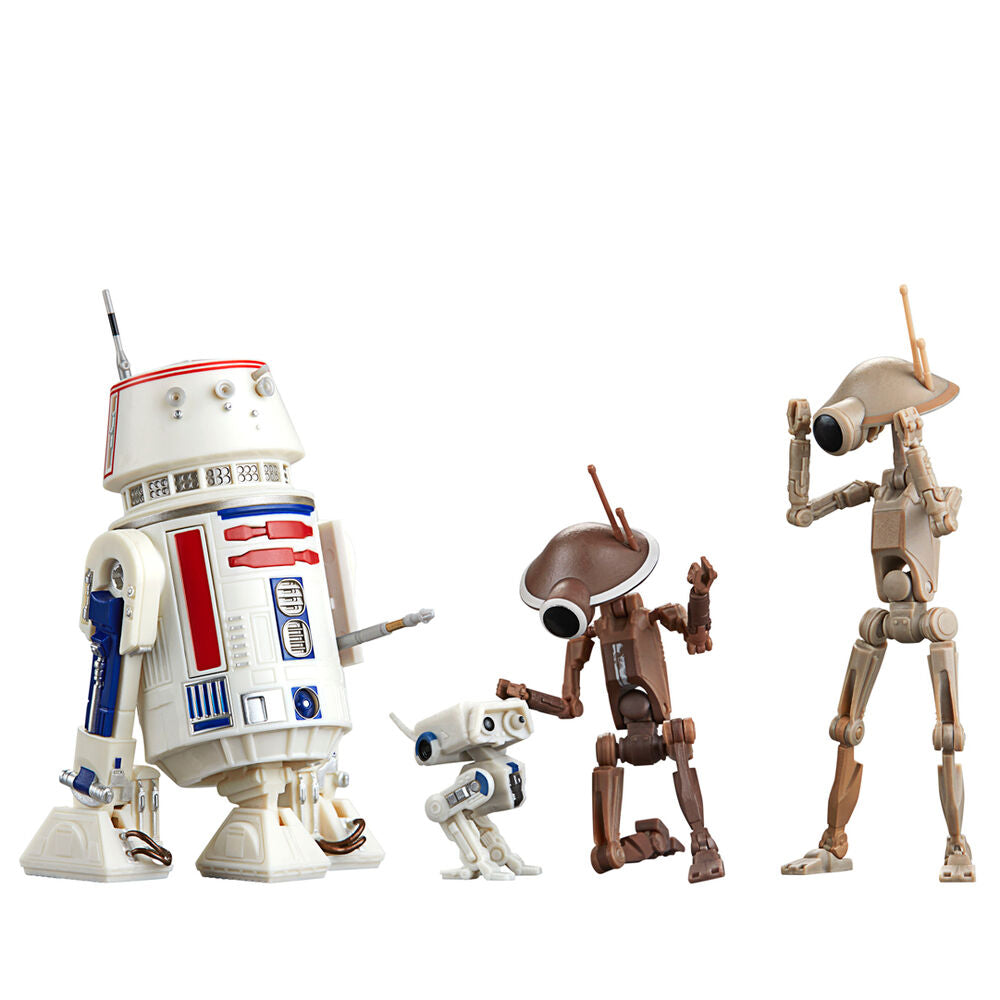 Blister figuras R5-D4 BD-72 Pit Droids The Mandalorian Star Wars 15cm