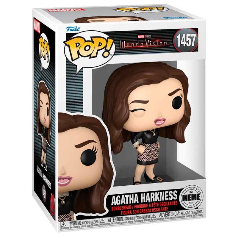 WandaVision Figura POP! TV Vinyl Agatha Harkness Meme 9 cm