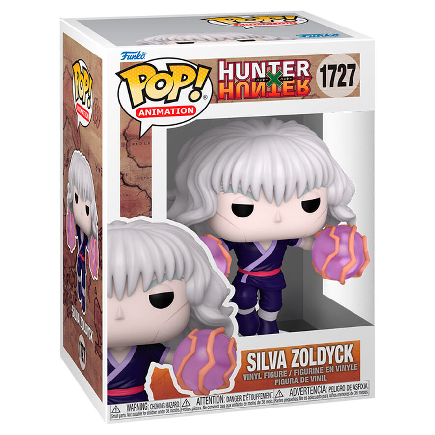 Hunter x Hunter Figura POP! Animation Vinyl Silva Zoldyck 9 cm Frikytopia