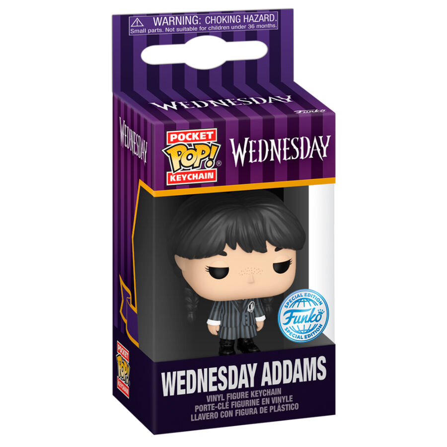 Llavero Pocket POP Miercoles Wednesday Frikytopia