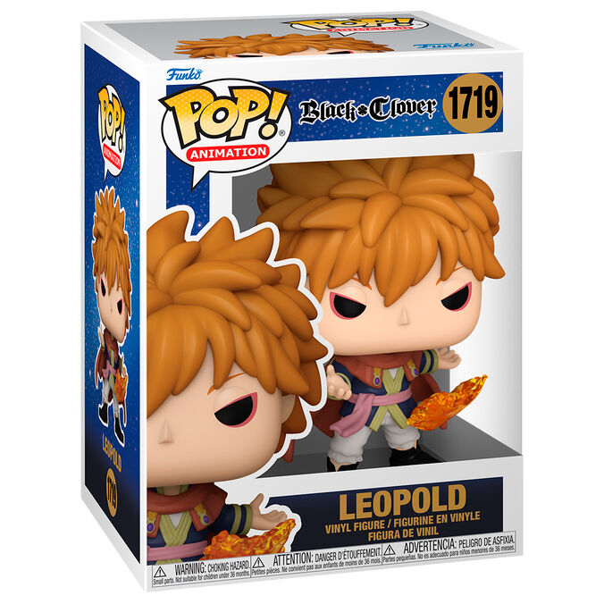 Black Clover Figura POP! Animation Vinyl Leopold 9 cm Frikytopia
