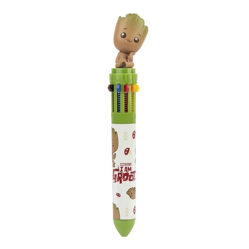 Boligrafo 3D 10 colores I Am Groot Marvel Frikytopia