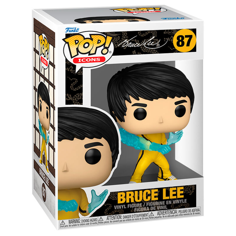 Bruce Lee POP! Icons Vinyl Figura 9 cm Frikytopia