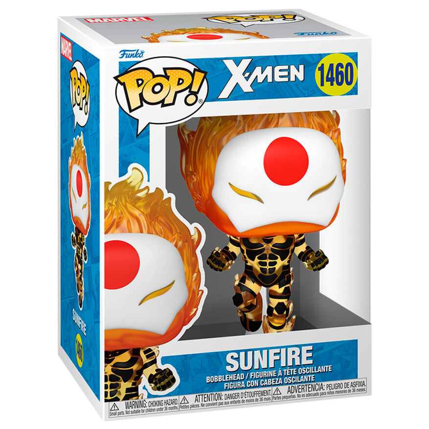 X-Men Figura POP! Marvel Vinyl Sunfire 9 cm Frikytopia