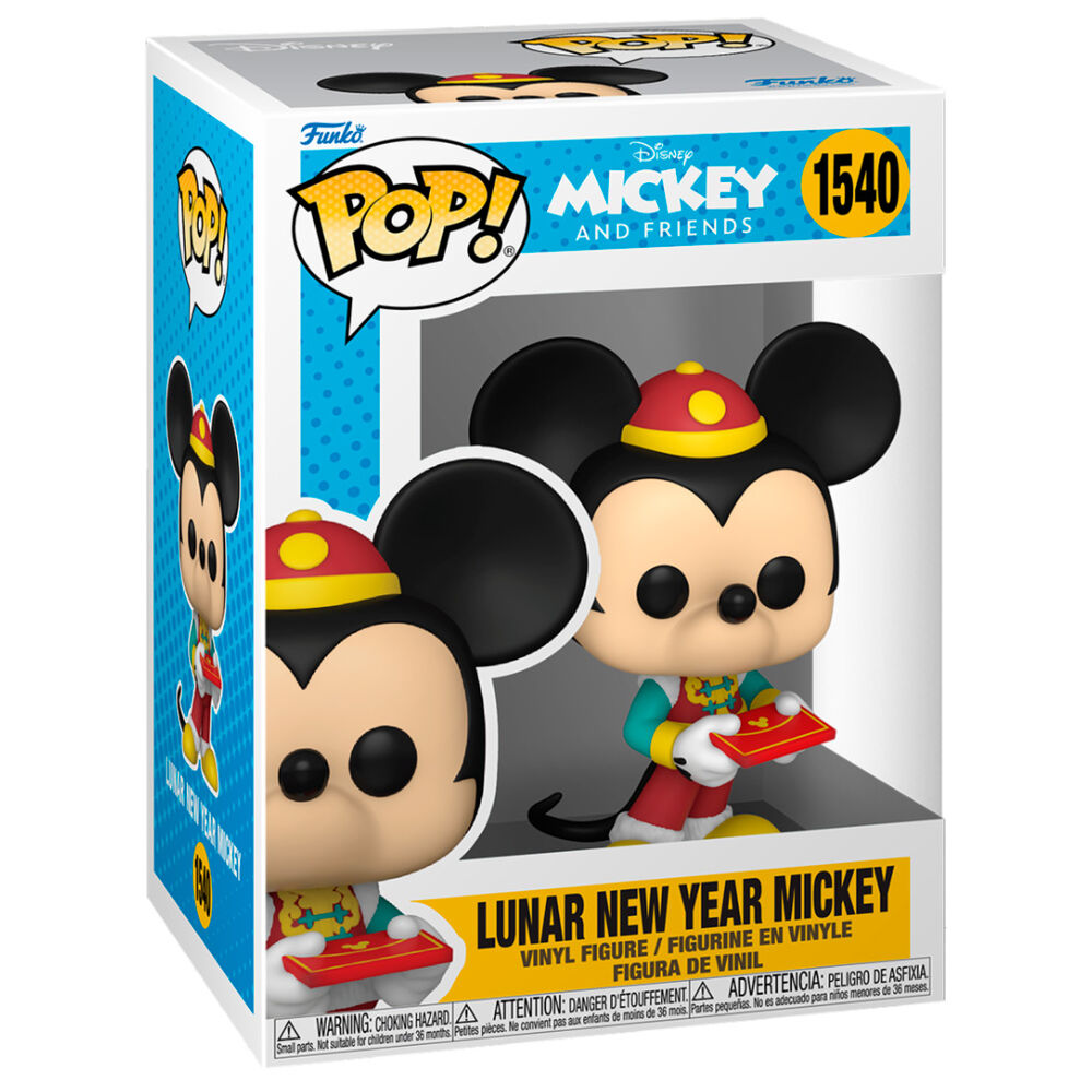 Mickey ATW Figura POP! Disney Vinyl Lunar New Year Mickey 9 cm Frikytopia
