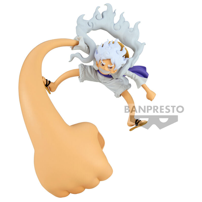 Figura banpresto one piece monkey d. luffy fl gear 5 vol.4 12cm Frikytopia