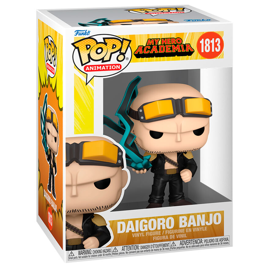 My Hero Academia Figura POP! Movies Vinyl Daigoro Banjo BkWhp Exclusive