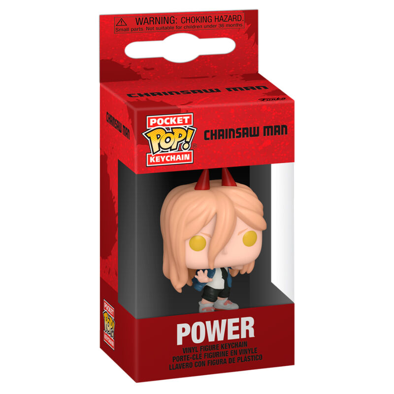 Llavero Pocket POP Chainsaw Man Power Frikytopia