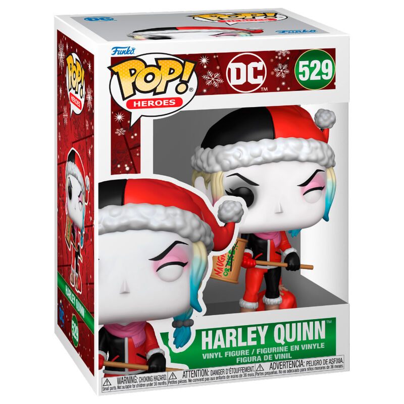 Figura POP DC Comics Harley Quinn Holiday Frikytopia
