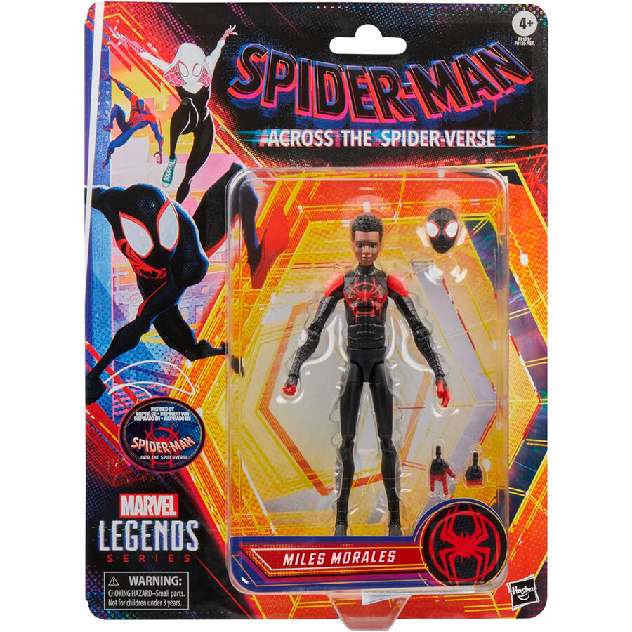 Spider-Man Across Spider-Verse Marvel Legends Figura Miles Morales