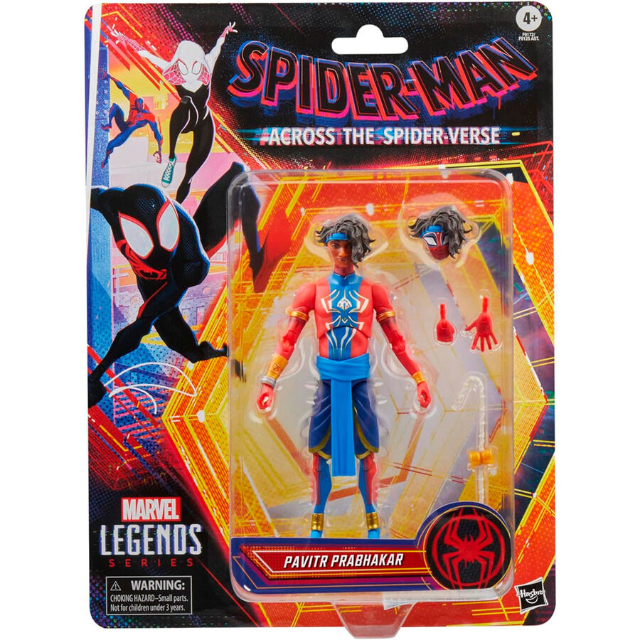 Figura hasbro marvel legends spider man across the spider verse alt