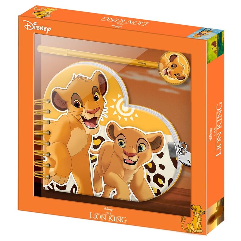 Set diario boligrafo El Rey Leon Disney